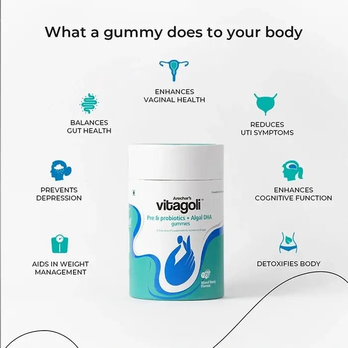 Take care of your Gut with Vitagoli Probiotic Gummies